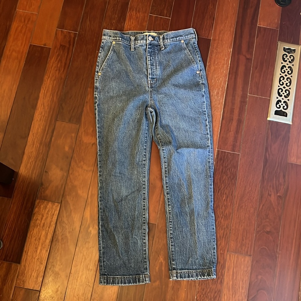 Madewell The Perfect Vintage Jean in Minot Wash: Trouser Edition‎ - Picture 8 of 13